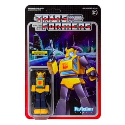 Immagine di SUPER7 RE TRANW01 Transformers Figura Reazione, Multicolore, BUM 01
