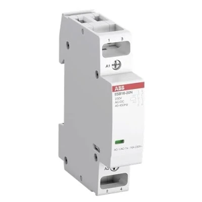 Immagine di ABB ESB16 20N 14 ESB Protezione di potenza 12 V AC/DC bobina, 2 poli chiudi/16 A, sicurezza