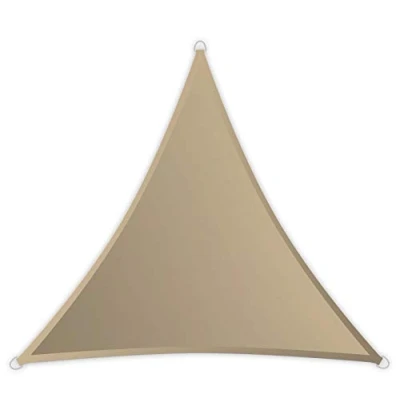 Immagine di Windhager Tenda SunSail Riviera, Triangolo 3, 6 x 3,6 m (equilatero), Protezione UV, Resistente alle intemperie, Kaki, 10888