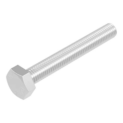 Immagine di SECCARO vite esagonale M8 x 60 mm, acciaio inox V2A VA A2, DIN 933/ISO 4017, esagono esterno, 20 pezzi