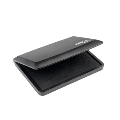 Immagine di Colop Cuscinetto per timbri Micro 2 con tampone in feltro, 11 x 7 cm 1 nero