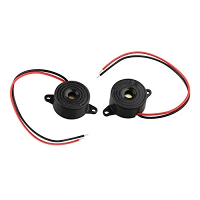 Immagine di HALJIA SFM 20B Cicalino acustico 2312 DC 3 24 V High Decibel, cavo audio continuo lunghezza 120 mm