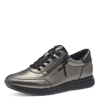 Immagine di Tamaris Comfort 8 83706 43 Sneaker Low, Scarpe da Ginnastica Donna, Peltro, 38 EU Larga