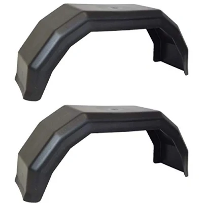 Immagine di BitS4Reasons Coppia di parafanghi per ruote da 8 “, modello MP265, lunghezza 490 mm x larghezza 140 altezza 200 mm, in plastica