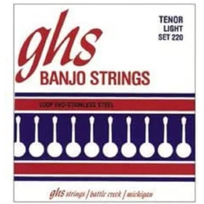 Immagine di GHS 210 Tenor Banjo Phosphor Bronze light Loop End