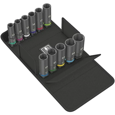 Immagine di Wera Impaktor Deep Set 1 Kit inserti a bussola 1/2 11 parti 05004841001