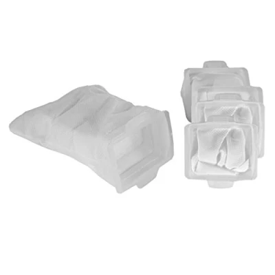 Immagine di Makita Sacchetto filtro in tessuto non per aspirapolvere DCL BCL 182 140 Z (166084 9), confezione da 5
