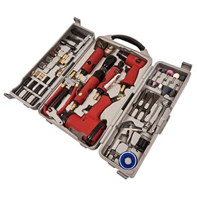 Immagine di Am Tech Kit attrezzi ad aria compressa, 77 pezzi