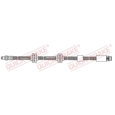Immagine di QUICK BRAKE 35.917 Tubi Freno 457mm M10x1 con filettatura interna, esterna BMW: 3 Sedan, 1 Hatchback