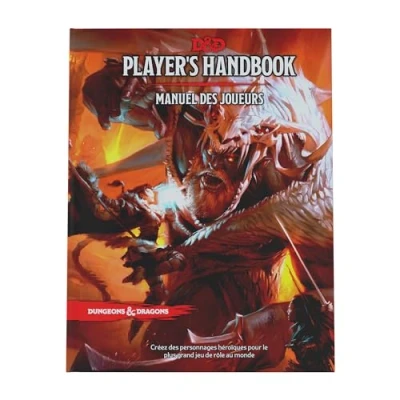 Immagine di Libro di regole base Dungons Dragon: manuale dei giocatori.