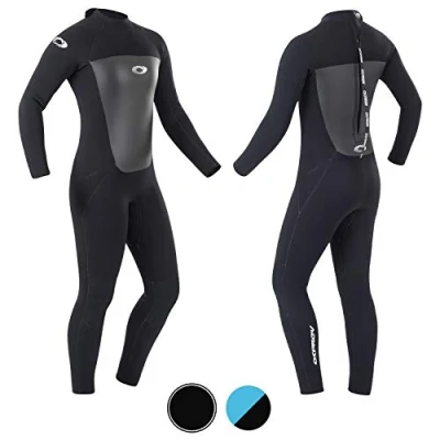Immagine di Osprey Origin muta surf neoprene donna invernale lunga 5 mm, Nero (MT)