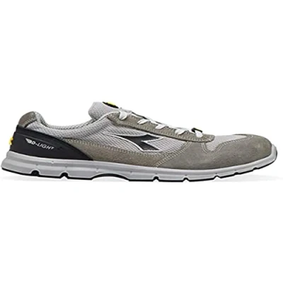 Immagine di Utility Diadora Run Text Low S1P Src Esd, Scarpa Antinfortunistica Unisex Adulto, Grigio Castello/Grigio Alluminio, 40 EU