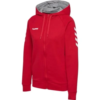 Immagine di Hummel Felpa con zip, Donna, Taglia: 34, True red