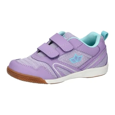 Immagine di Lico Boulder V, Scarpe da Ginnastica per Interni Unisex Bambini e Ragazzi, Lila Türkis, 37 EU