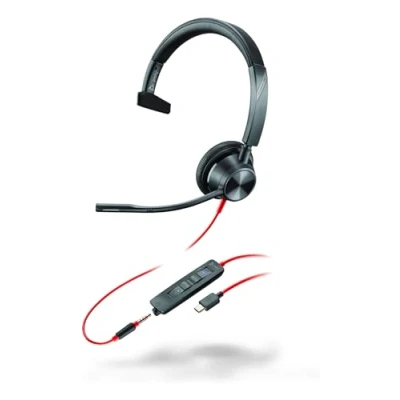 Immagine di HP POLY BW 3315 M USB C HS +USB C/A