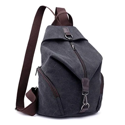 Immagine di EVEOUT Zaino per Studenti Universitari in Tela Casual Unisex, da Lavoro Donne e Uomini Viaggi Scolastici, Escursionismo Campeggio