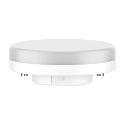 Immagine di ledscom.de Lampadina LED GX53, bianco caldo (2700 K), 4,2 W, 372lm, 96, opaca, faretto, lampada, GX 5,3, 5.3, piatta, lampada a risparmio energetico, senza sfarfallio, plafoniera, luce da