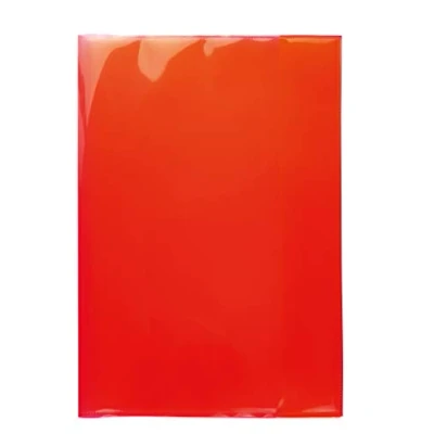 Immagine di HERMA 19607 copertine per quaderni, formato A4, confezione da 10, in pellicola di polipropilene resistente, lavabile e extra spessa, set trasparenti quaderni scolastici, colorate