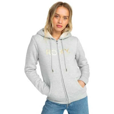 Immagine di Roxy Damen Hoodie mit Sherpa Futter und Reißverschluss
