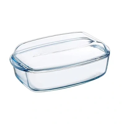 Immagine di Pyrex Essentials Rettangolare casseruola con Coperchio, 4.5 l