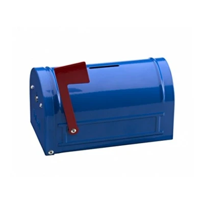 Immagine di ARREGUI Hucha Mail C9701 cassetta di sicurezza infantile per contare e trasportare denaro Salvadanaio a forma della posta americana Cassaforte portatile Blu