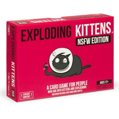 Immagine di Exploding Kittens, Kittens: NSFW Edition (edizione 2024), gioco di base, carte, 2 5 giocatori, dai 18+ anni, 15 minuti, tedesco, multicolore, multicolore