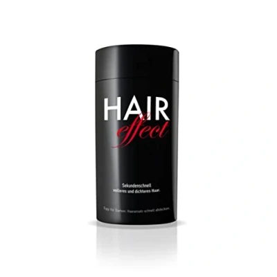 Immagine di Hair Effect capelli pieni in pochi secondi! Premium 26 g sfusi per infoltire i e raddrizzare Look autentico secondi uomini donne (Chocolate)