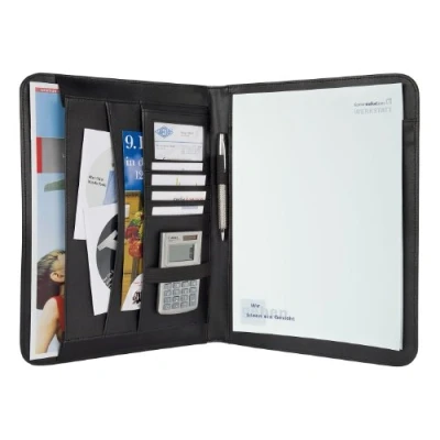 Immagine di Wedo 0585401 Elegance Cartella Appunti A4, Nero