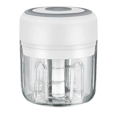 Immagine di moonsun Mini tritacarne elettrico USB 250 ml, tritatutto per aglio, ricaricabile, robot da cucina durevole