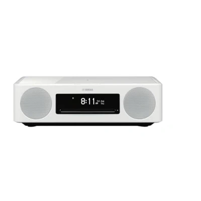 Immagine di Yamaha TSX N237D Sistema all in one con MusicCast, ricarica wireless smartphone, Wifi, Bluetooth, Airplay2, CD, USB. Colore:Bianco