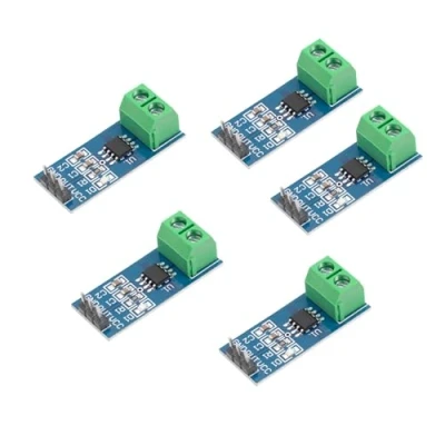 Immagine di 5 sensori di corrente ACS712, campo misurazione del modulo compatibile con Arduino Bascom(30A)