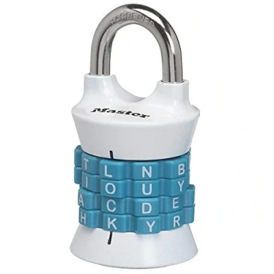Immagine di Master Lock Vertical Resettable Word lucchetto a combinazione, 1535DWD