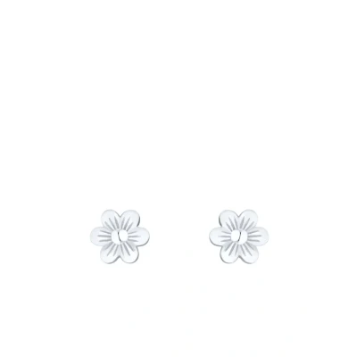 Immagine di Prinzessin Lillifee Orecchini a perno 925 Argento Sterling Bambina Gioielli, 0,5 cm, Argento, Fiore, Confezionato in Scatola Regalo per 2035996