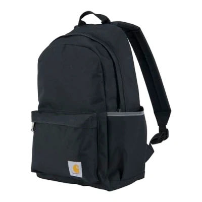 Immagine di Carhartt zaino unisex adulto del computer portatile 21l, pacchetto resistente all&#039;acqua durevole con lo della manica portatile, classico (nero), One Size,