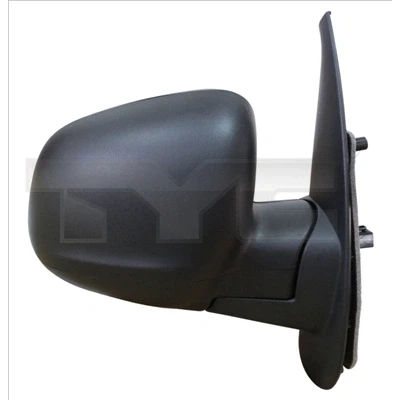 Immagine di Specchio retrovisore esterno Tyc 328 0204 Sx nero per regolazione elettrica specchio, asferico, termico RENAULT: Kangoo II / Grand