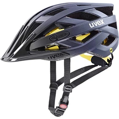 Immagine di uvex i vo cc MIPS, casco tuttofare leggero unisex, sistema ampliabile con luce a LED, midnight, silver matt, 56 60 cm