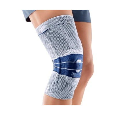 Immagine di Bauerfeind Genutrain P3 Knee Support, Unisex, Black, Left, Size 4
