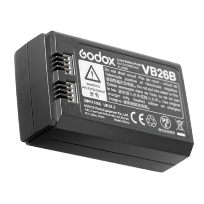 Immagine di Godox VB26 Batteria al litio 7,2 V 2600 mAh per V1 C/N/S/F/O/P Flash