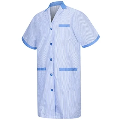 Immagine di MISEMIYA Collana BATA LABORATORIOS Caballero con Maniche Lunghe Uniforme Lavoro CLINICO Ospedale LIMPIEZA RIF: 816 Medium, Azzurro 68