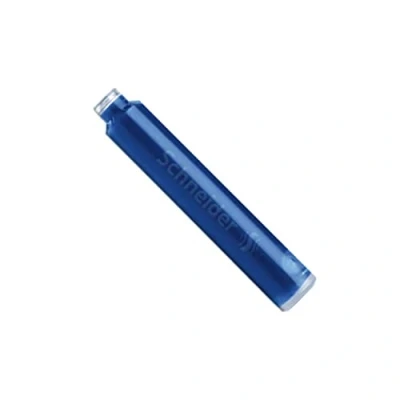Immagine di SCHNEIDER Set di 3 scatole da 6 cartucce, colore: blu reale cancellabile