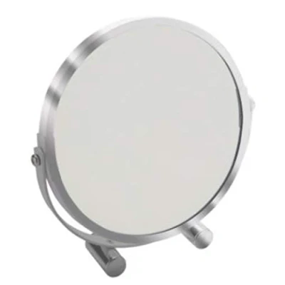 Immagine di Gedy cromata G Monica ingranditore, Misure: 17,5X17,2X3,9 CM, Magnifying Factor 5X, Bagno Realizzato in ABS, Finitura, Specchio Design R&amp;S, 2 Anni di Garanzia, Unica
