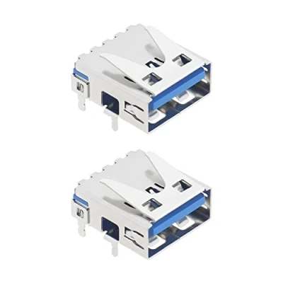 Immagine di Create idea 2 pezzi consolle USB di ricambio compatibile con console gioco PS5 porta ricarica accessori elettrici metallo