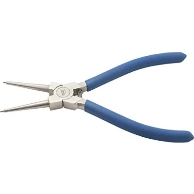 Immagine di BGS 447 2 pinza ad anelli elastici diritta per interni 175 mm seeger antiscivolo