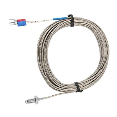 Immagine di Sonda di Temperatura, Misurazione Temperatura Filo M6 BSW, Tipo K Termocoppia Sensore con Cavo 1 5 Metri (5M)