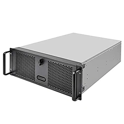 Immagine di SilverStone SST RM400 4U Rackmount Server Case, supporta fino a SSI CEB M/B e ATX (PS2)/Mini PSU ridondante