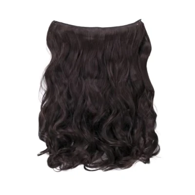 Immagine di CAISHA 50cm 1 Trama Extension con Banda Elastica Extensions Per I Capelli Posticcio Ondulato Marrone Rossastro E105