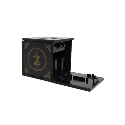 Immagine di doepeBAE Custodia per Carte da Gioco Nintendo Switch,16 in1 Conservazione Protettivo Organizzatore Card Schede di Memoria Supporto Videogiochi Slot (Zelda Black)