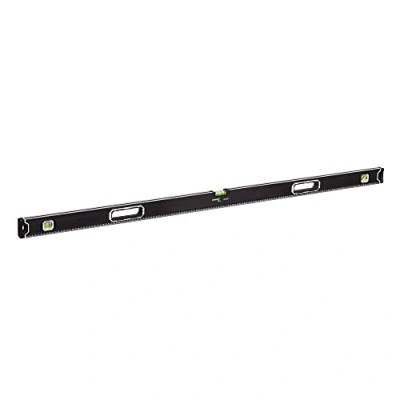 Immagine di MIVOS Livella a bolla in alluminio 150 cm con sistema magnetico e alloggiamento 3 libellule Alta precisione magnetica