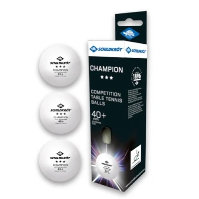 Immagine di SCHILDKRÖT Tt Ball 3 Star Champion Ittf Poly 40+ Palline White One Size