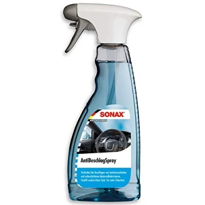 Immagine di SONAX 03552410 Spray antiappannamento, protezione antiappannamento per tutti i vetri in plastica una visione completa, 500 ml